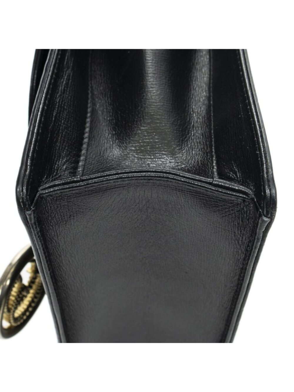 Gucci Torsion GG Sling Bag Black Studded Calfskin - Picture 8 of 10